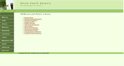 Desktop Screenshot of library.whnlive.com